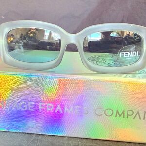 Fendi Matte Gray Sunglasses